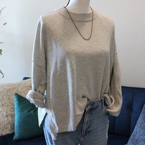 Heather Grey Sweater
